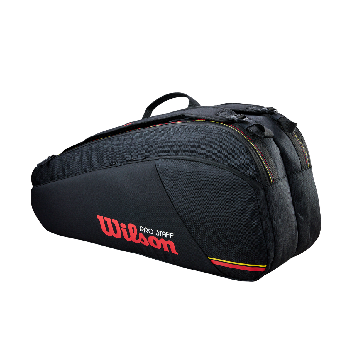 Wilson Pro Staff Classic Tennis Racket Bag, Black, back view