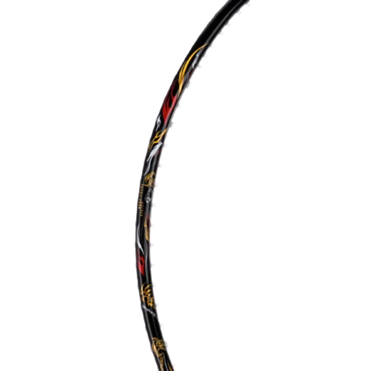 Hundred Battle 900 Badminton Racket, Black, view 10