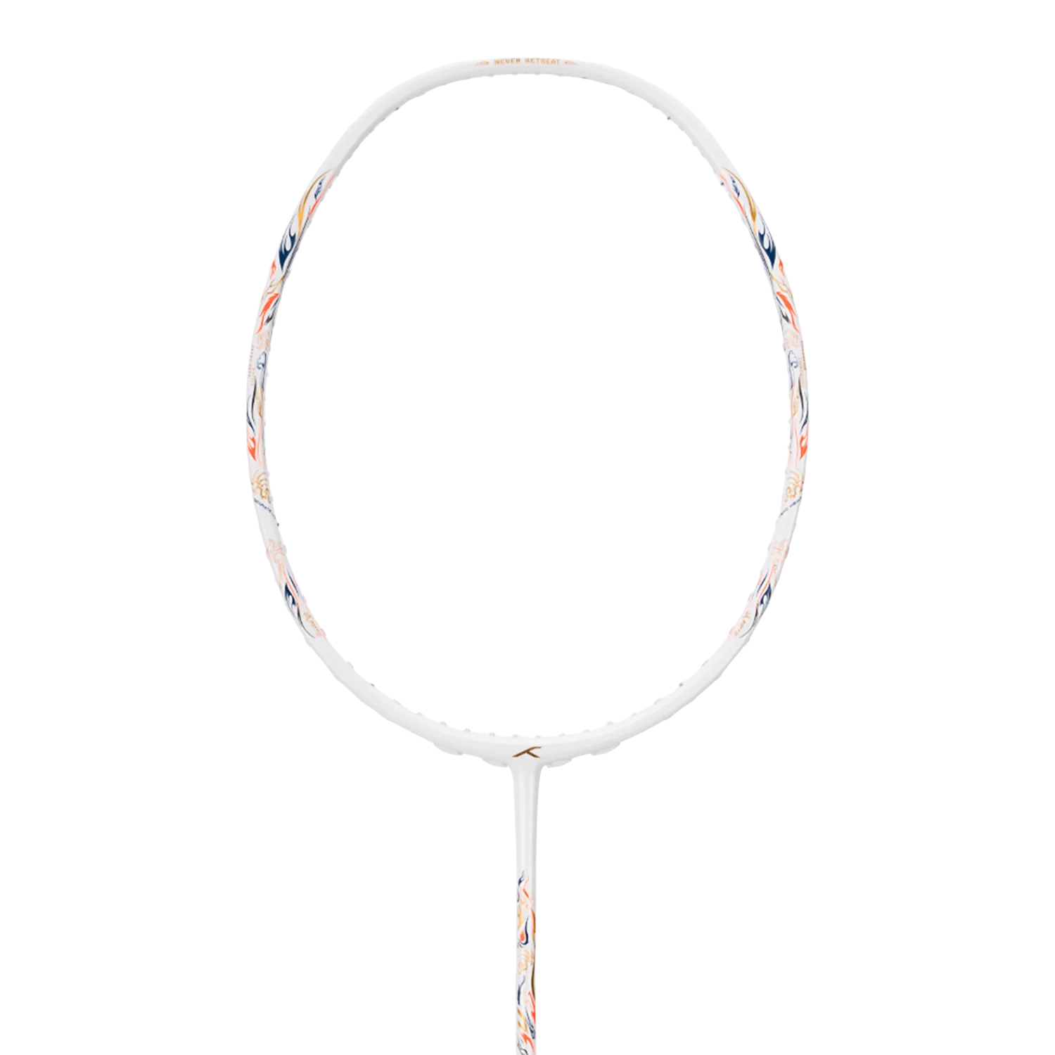 Hundred Battle 900 4U Badminton Racket - White White 4U6 Badminton Rackets Hundred