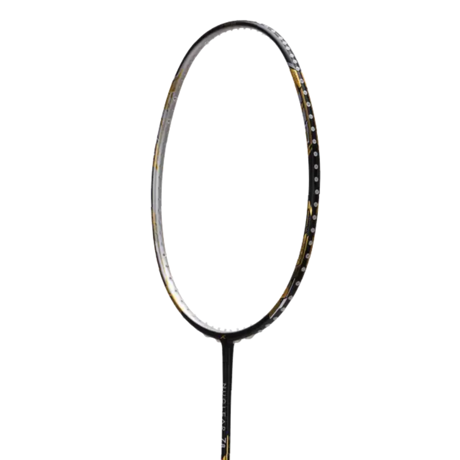 Hundred Nuclear 78 5U Badminton Racket - Black/Gold Badminton Rackets Hundred