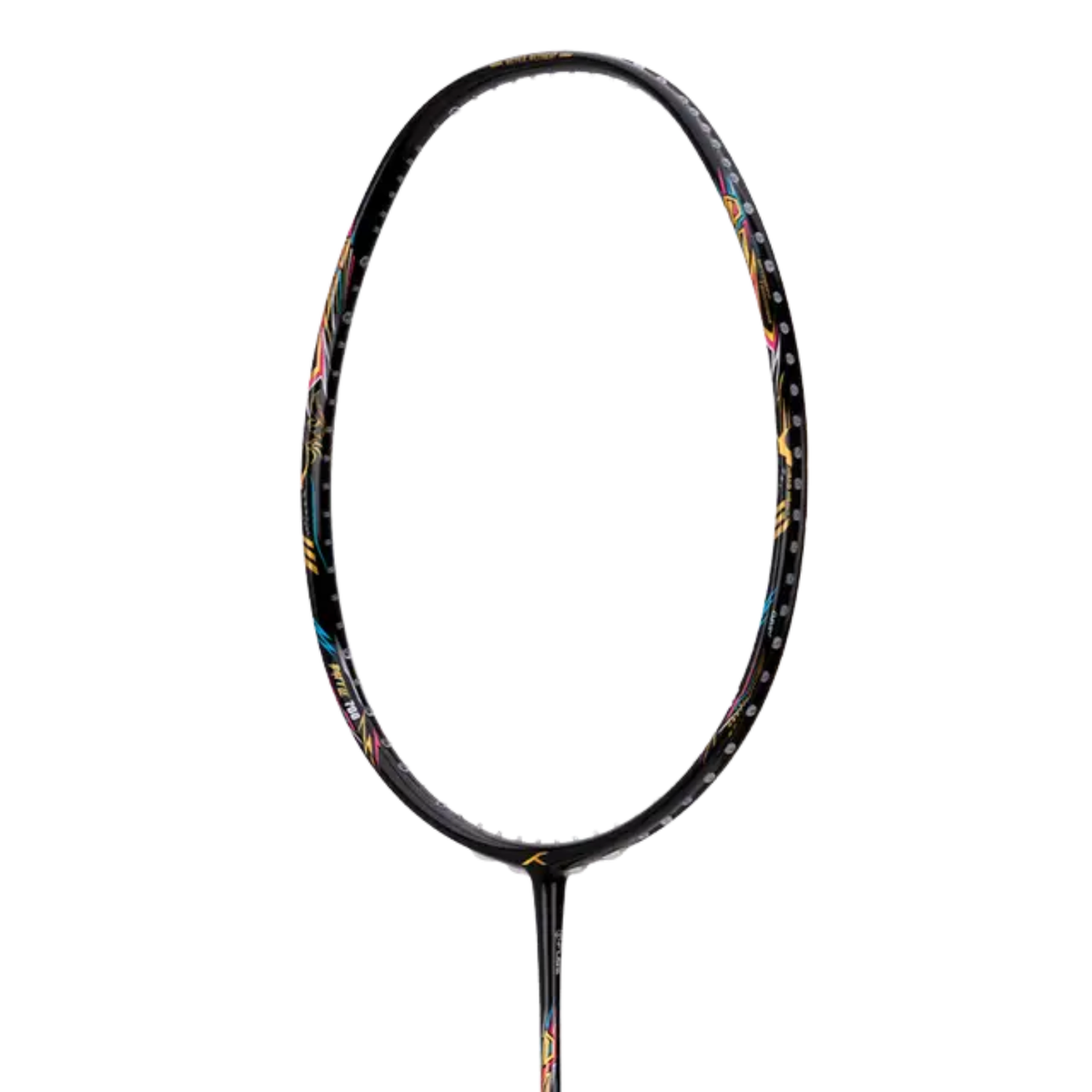 Hundred Battle 700 Badminton Racket, Black/Gold/Blue, additional view