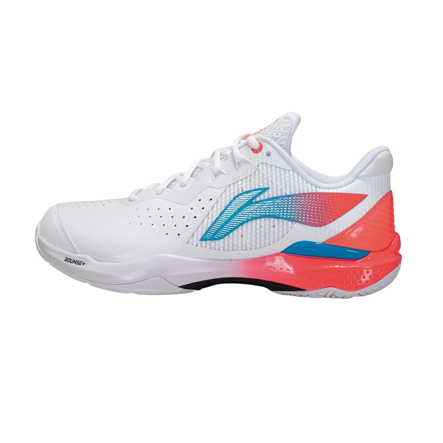 Li-Ning Thunder V2.0 Badminton Shoes Unisex - White/Neon Badminton Shoes Li-Ning