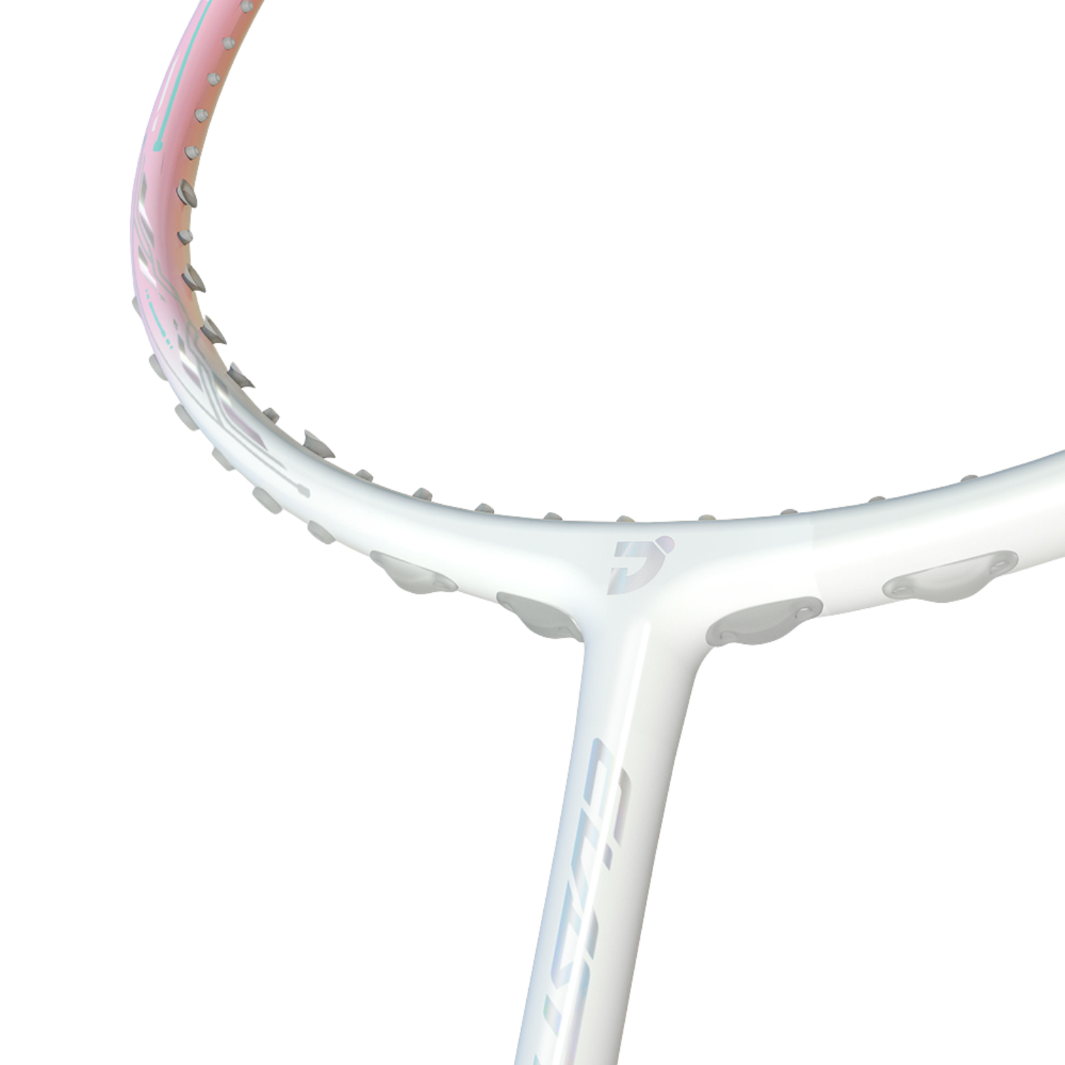 Jnice Elastic Force Play 5U Badminton Racket Unstrung - Pink Badminton Rackets JNICE