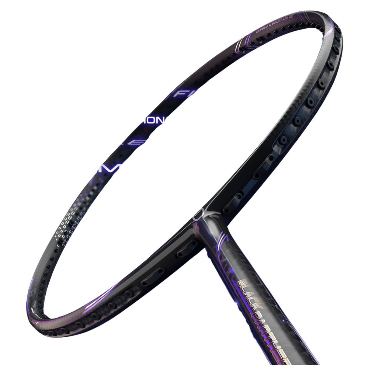 Jnice Black Panther 2 4UG5 Badminton Racket Unstrung - Black Badminton Rackets JNICE