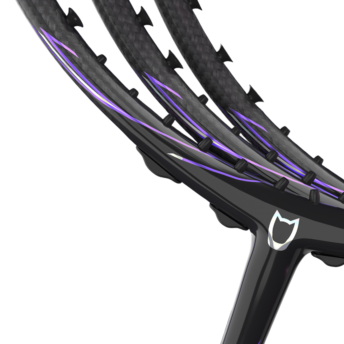 Jnice Black Panther 2 4UG5 Badminton Racket Unstrung - Black Badminton Rackets JNICE