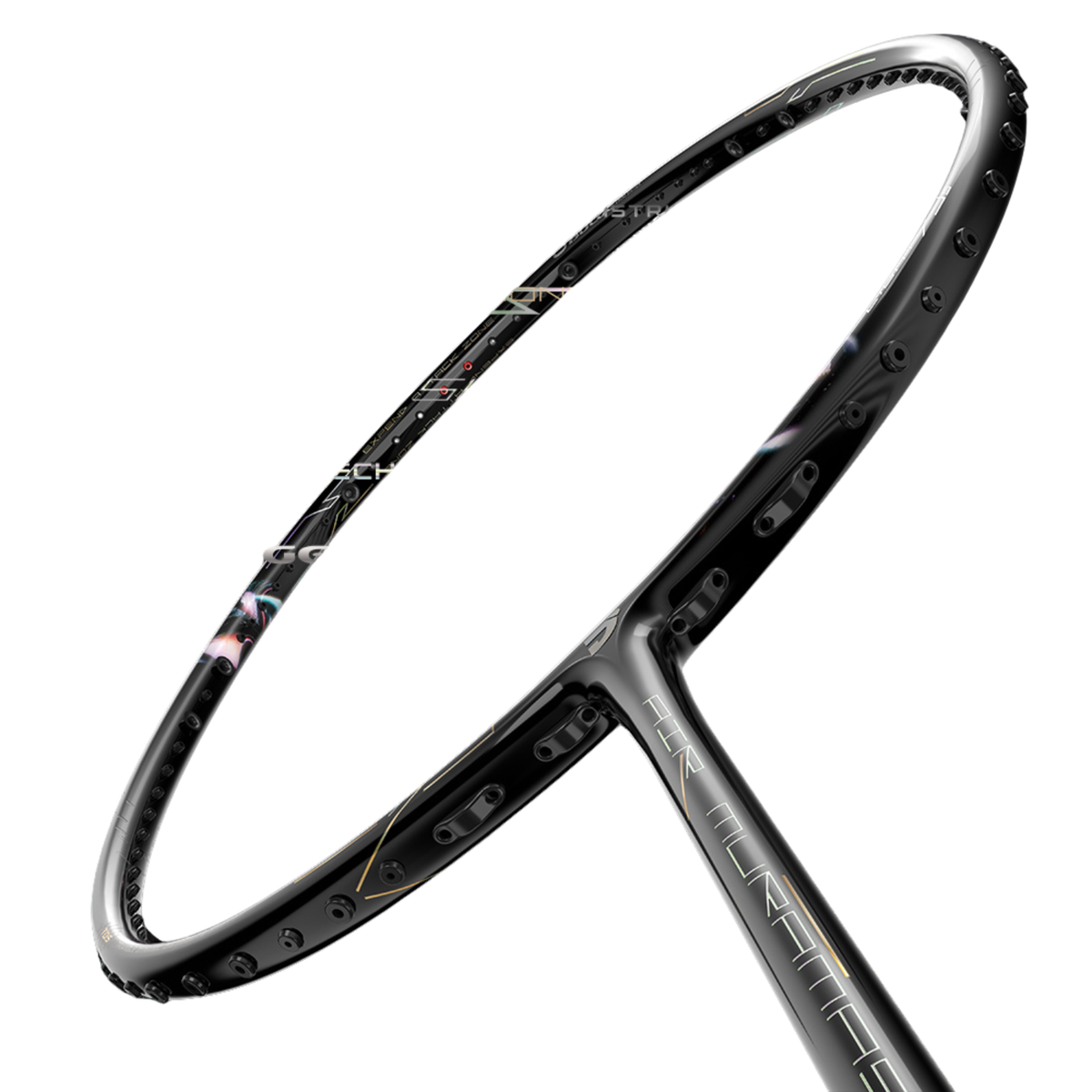 Jnice Air Muramasa Pro 6UG6 Badminton Racket Unstrung - Black Badminton Rackets JNICE