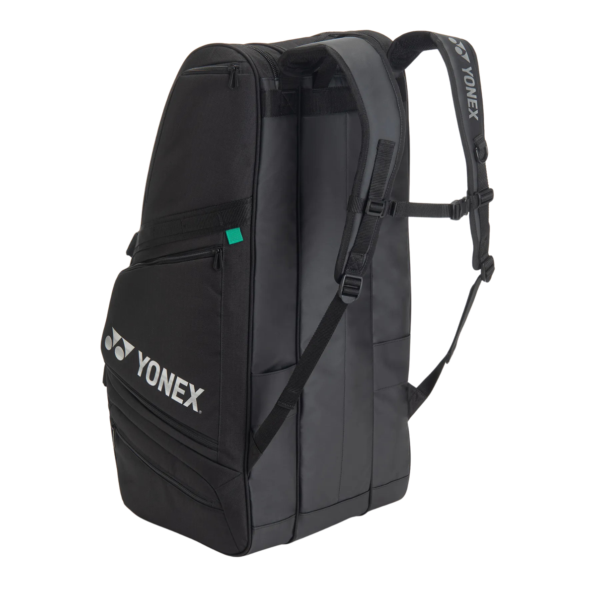 Yonex Gearlogic 9 Racket Bag, Black, back view