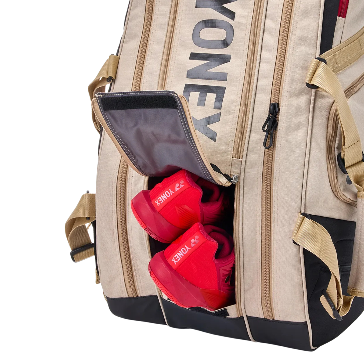 Yonex BA72629EX Gearlogic 9 Racket Bag - Beige Luggage Yonex