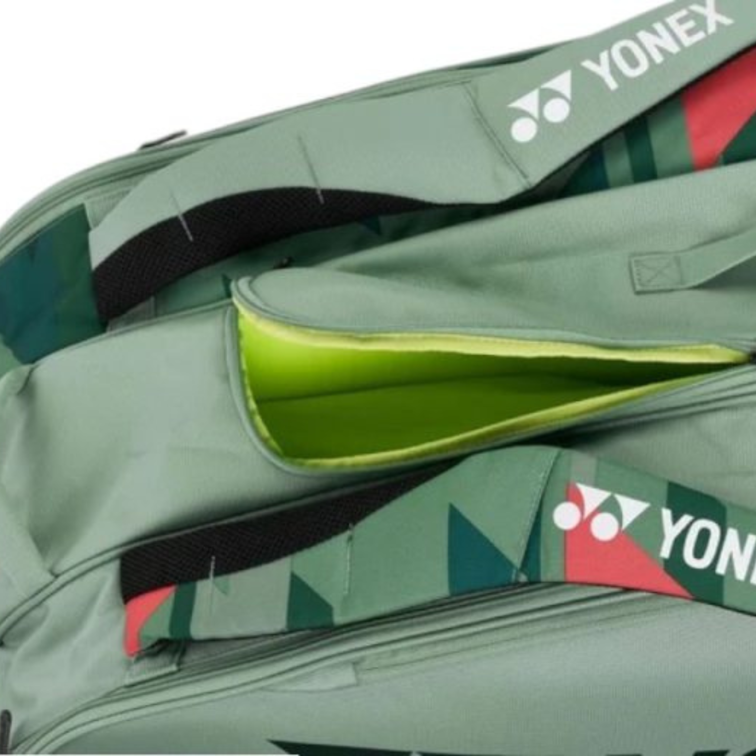 Yonex BA92429EX Pro 9 Racket Bag - Olive Green Luggage Yonex