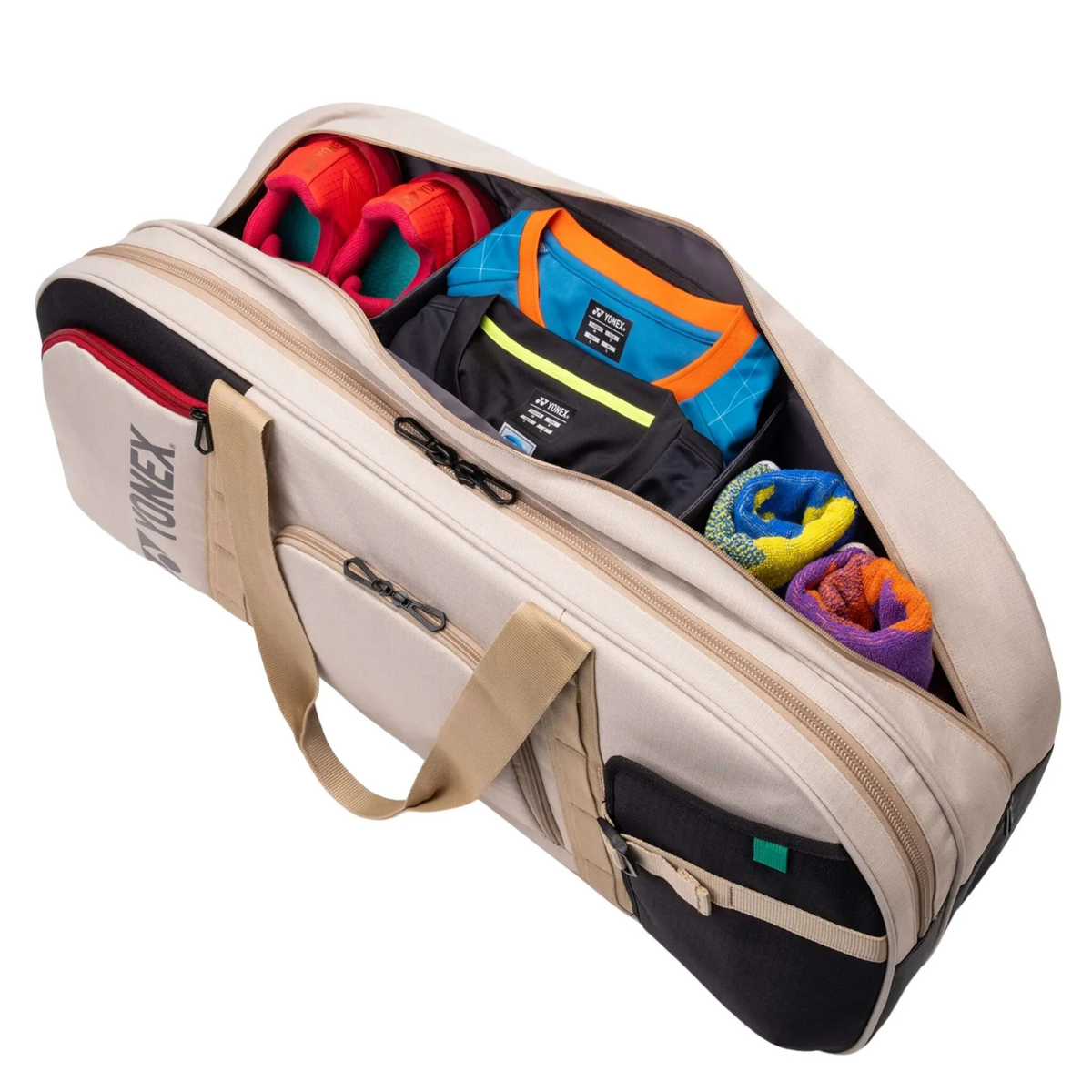 Yonex BA72631WEX Gearlogic Tournament Bag - Beige Luggage Yonex