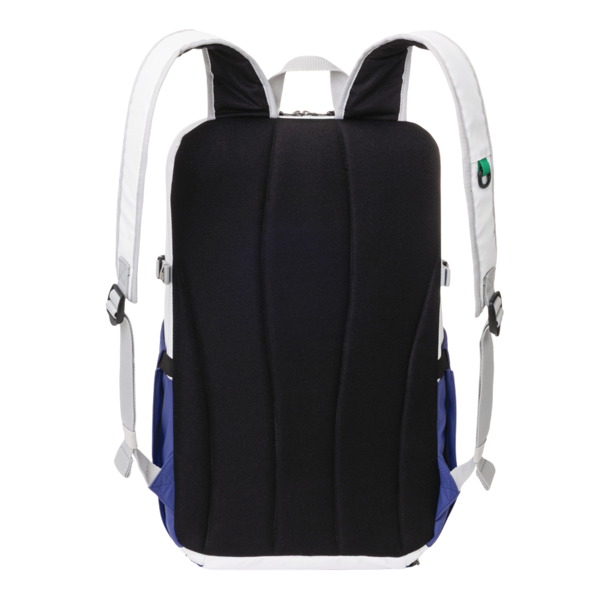 Yonex Club Backpack, White/Blue, back view