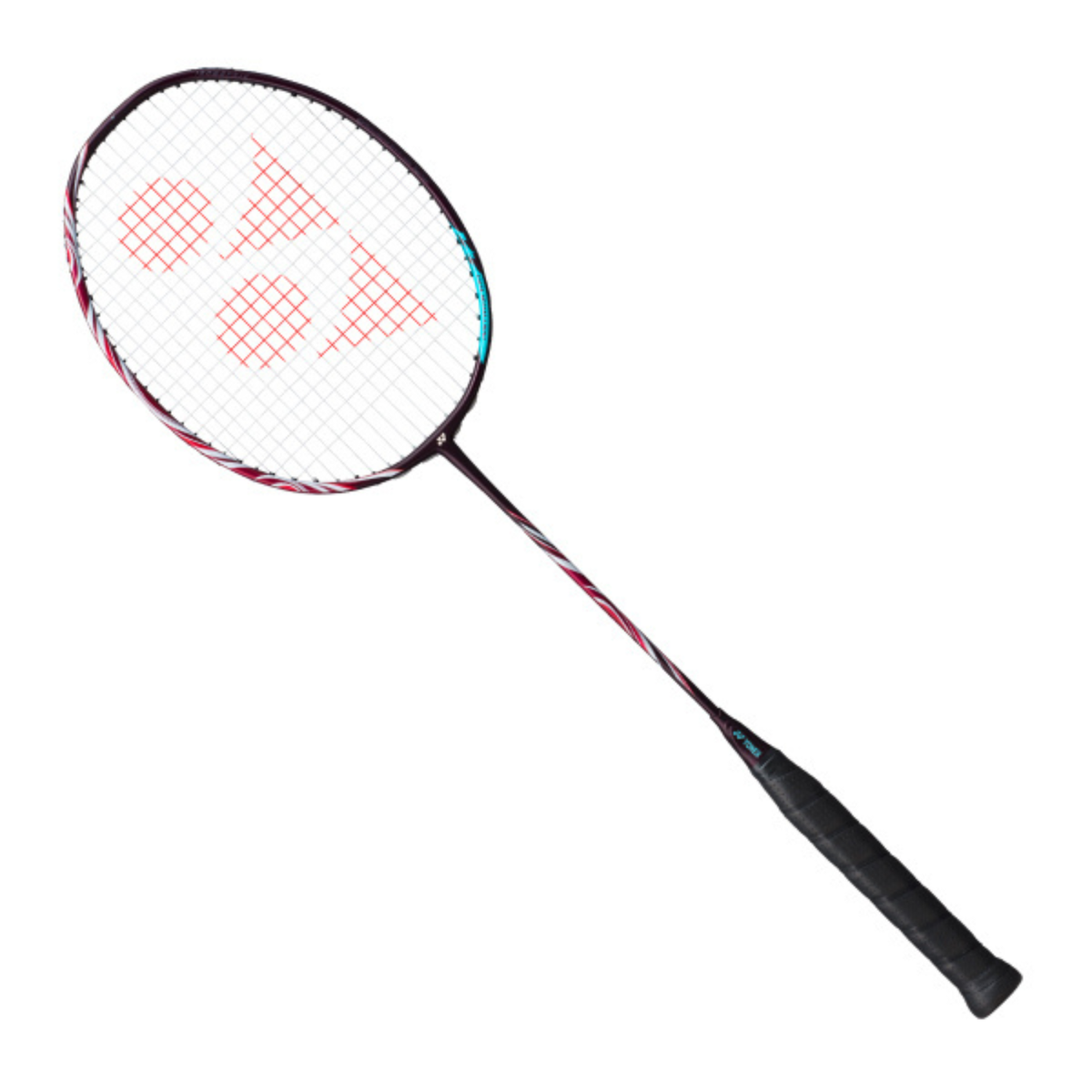Yonex Astrox 100ZZ Badminton Racket, Kurenai (Unstrung), back view