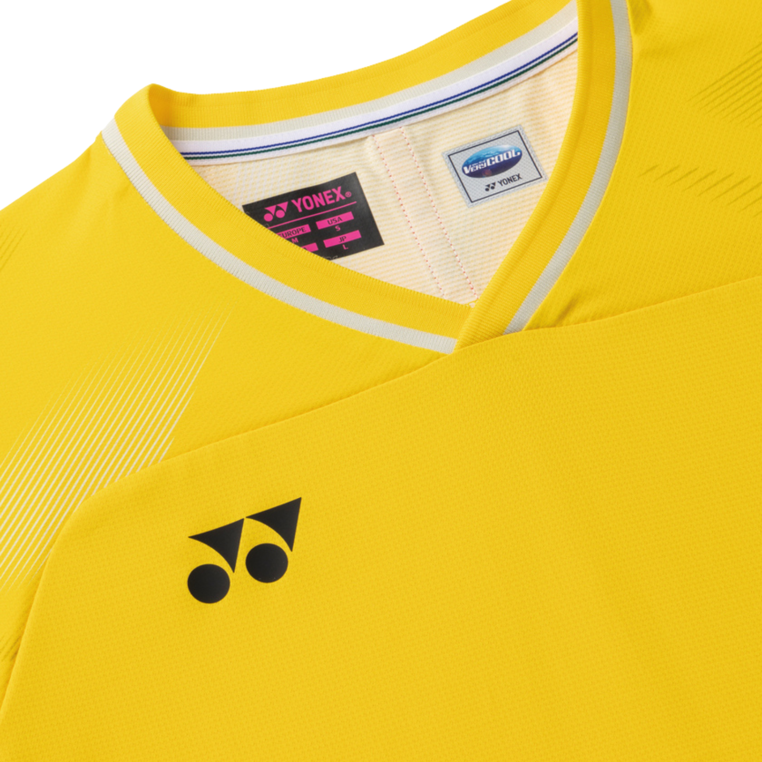 Yonex 20964YX China NT Crew Neck Shirt Women - Bright Yellow Clothing Yonex