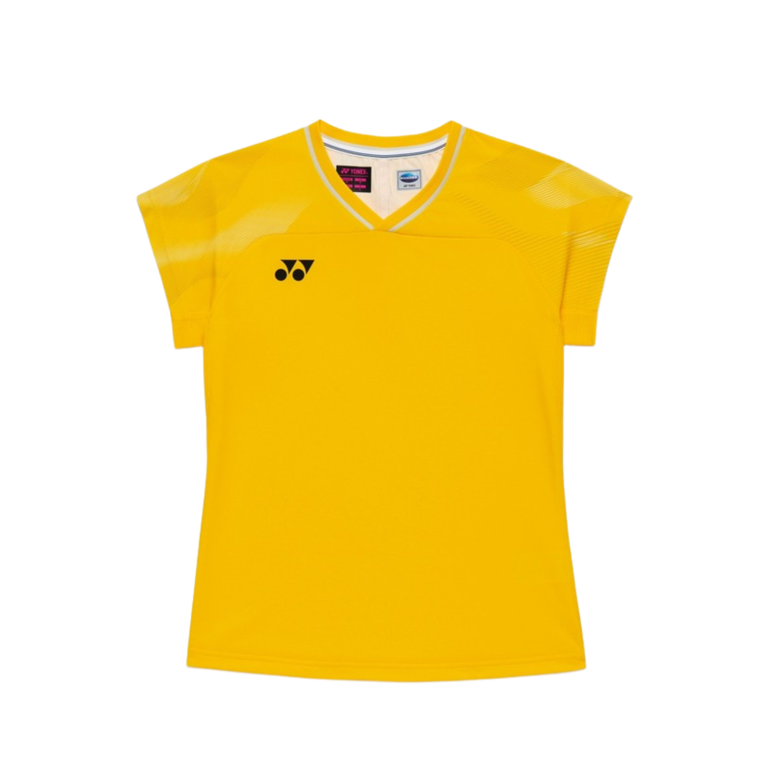 Yonex 20964YX China NT Crew Neck Shirt Women - Bright Yellow Bright Golden Yellow Clothing Yonex