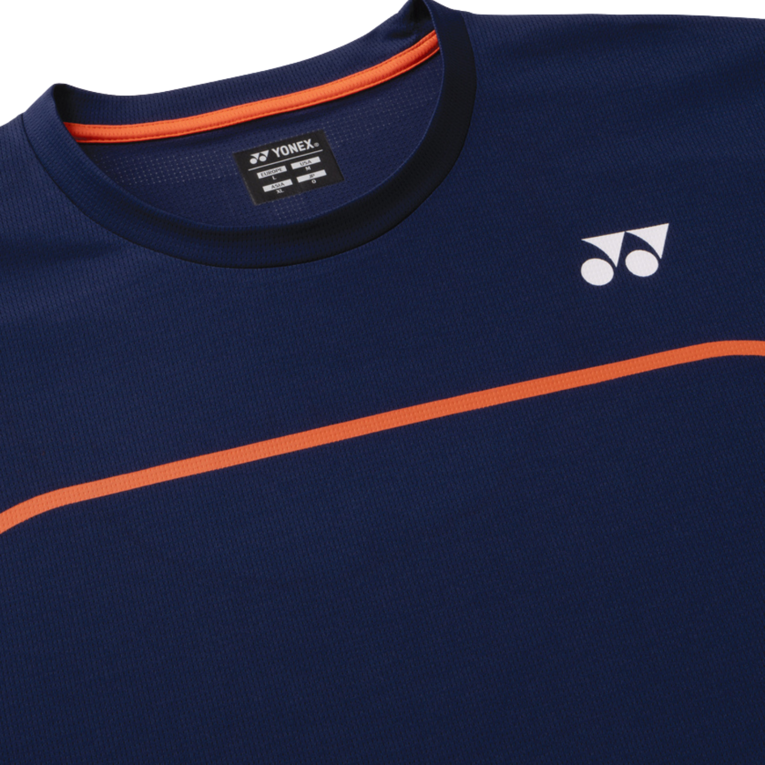 Yonex 10726EX Practice Crew Neck Shirt Unisex - Dark Navy Clothing Yonex