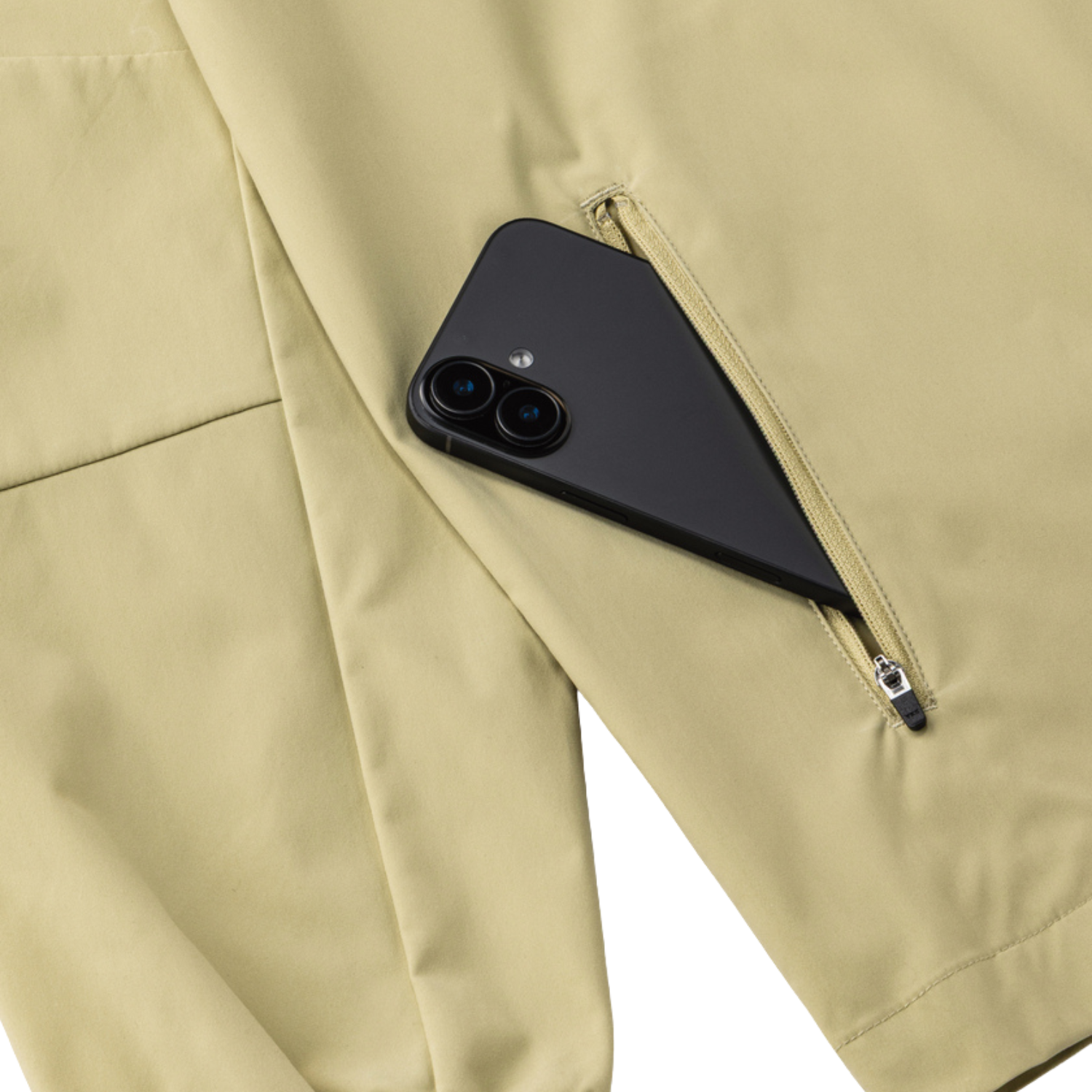 Yonex 50198EX Practice Warm-Up Jacket Unisex - Khaki Beige Clothing Yonex