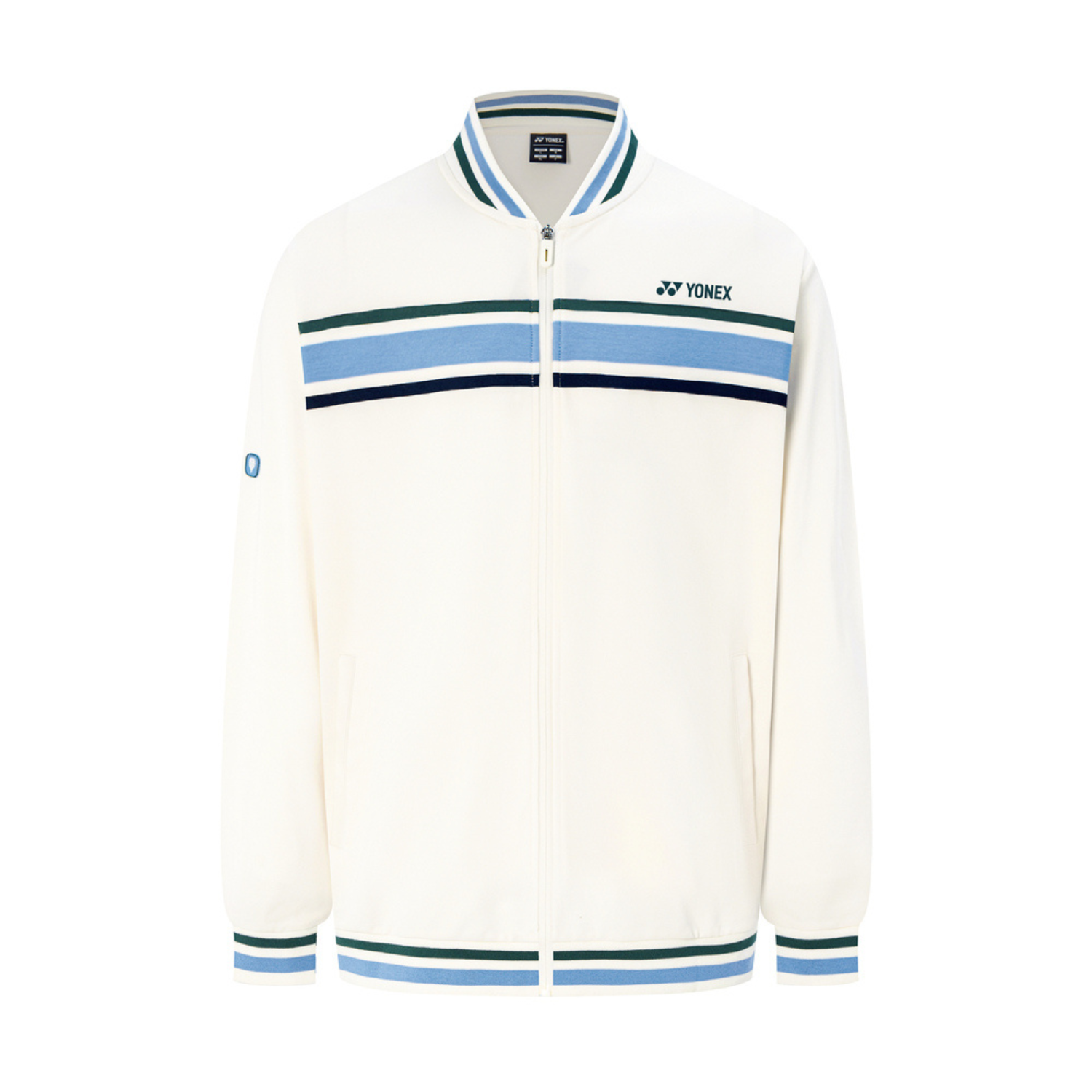 Yonex 50205EX Nature Warm-Up Jacket Men - Pearl Beige Pearl Beige Clothing Yonex