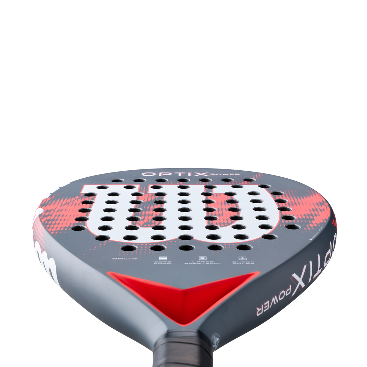 Wilson Optix V2 Power 2026 Padel Racket, Red, alternative view