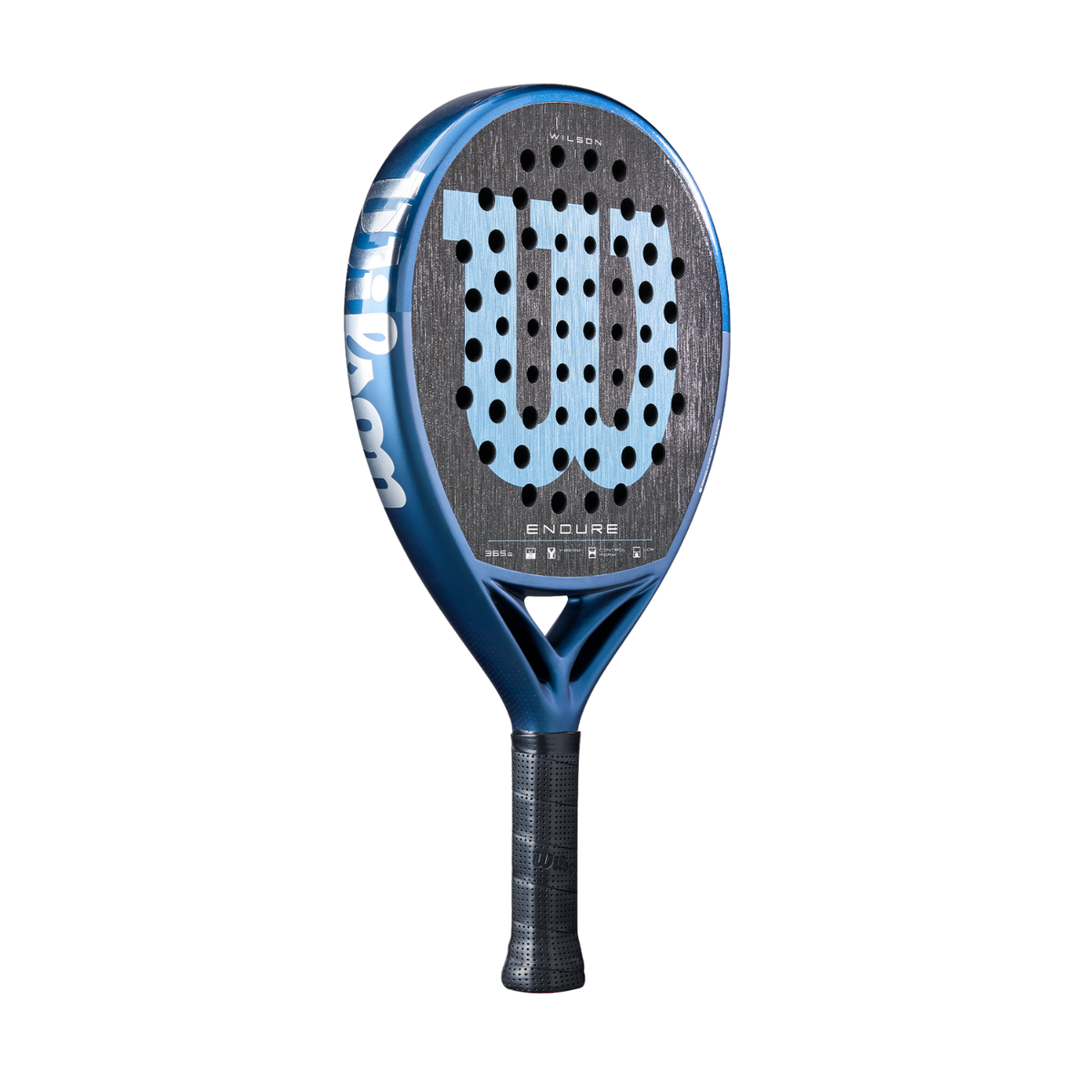 Wilson Endure V1 2026 Padel Racket, Blue/Black, detail view