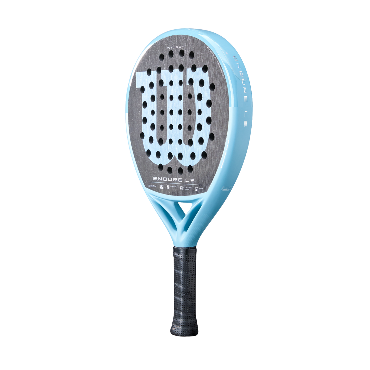 Wilson Endure LS V1 2026 Padel Racket, Blue/Black, side view