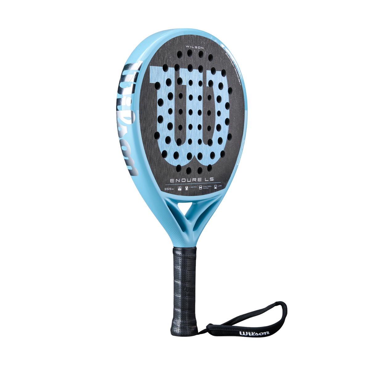 Wilson Endure LS V1 2026 Padel Racket, Blue/Black, back view
