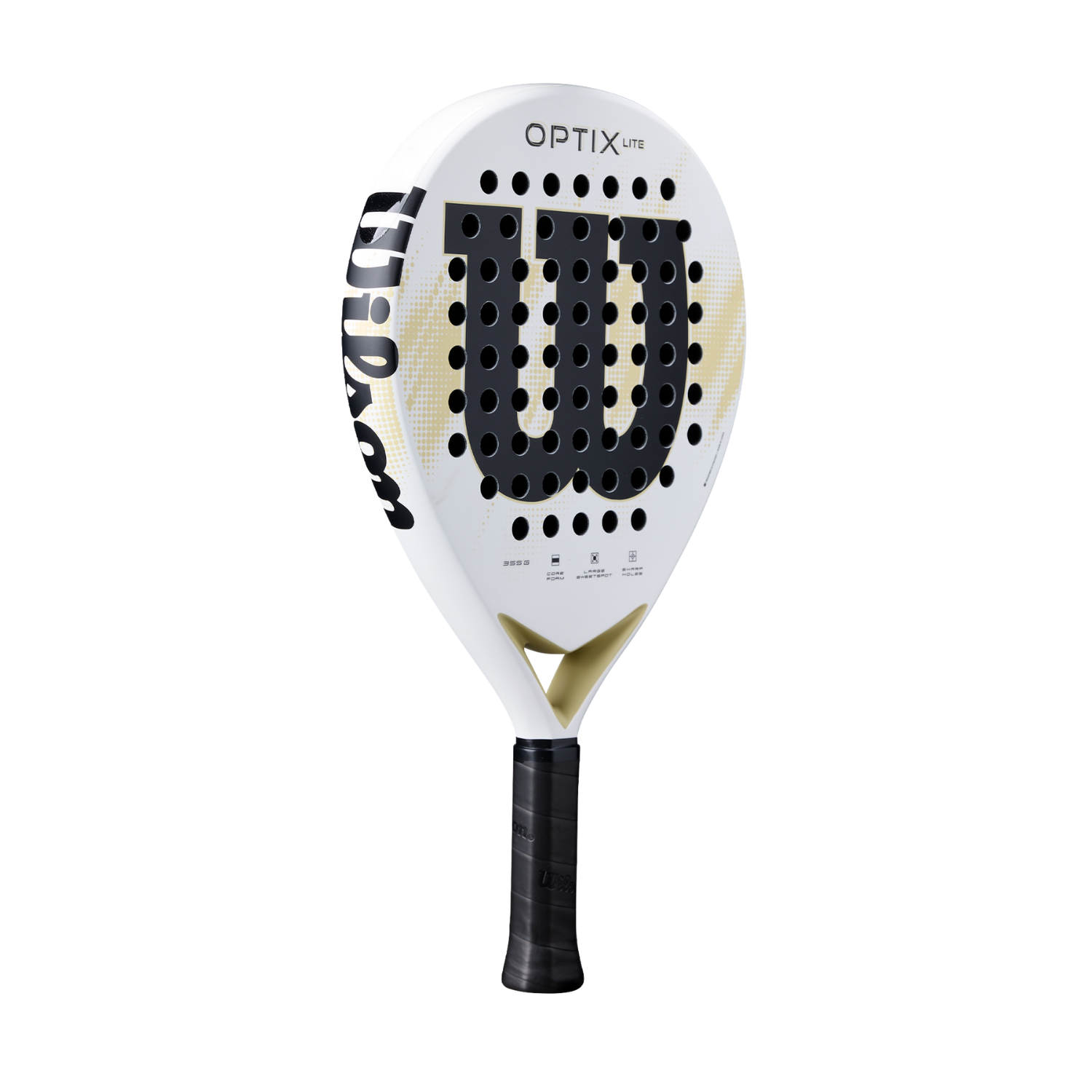 Wilson Optix V2 Lite 2026 Padel Racket - White Padel Wilson