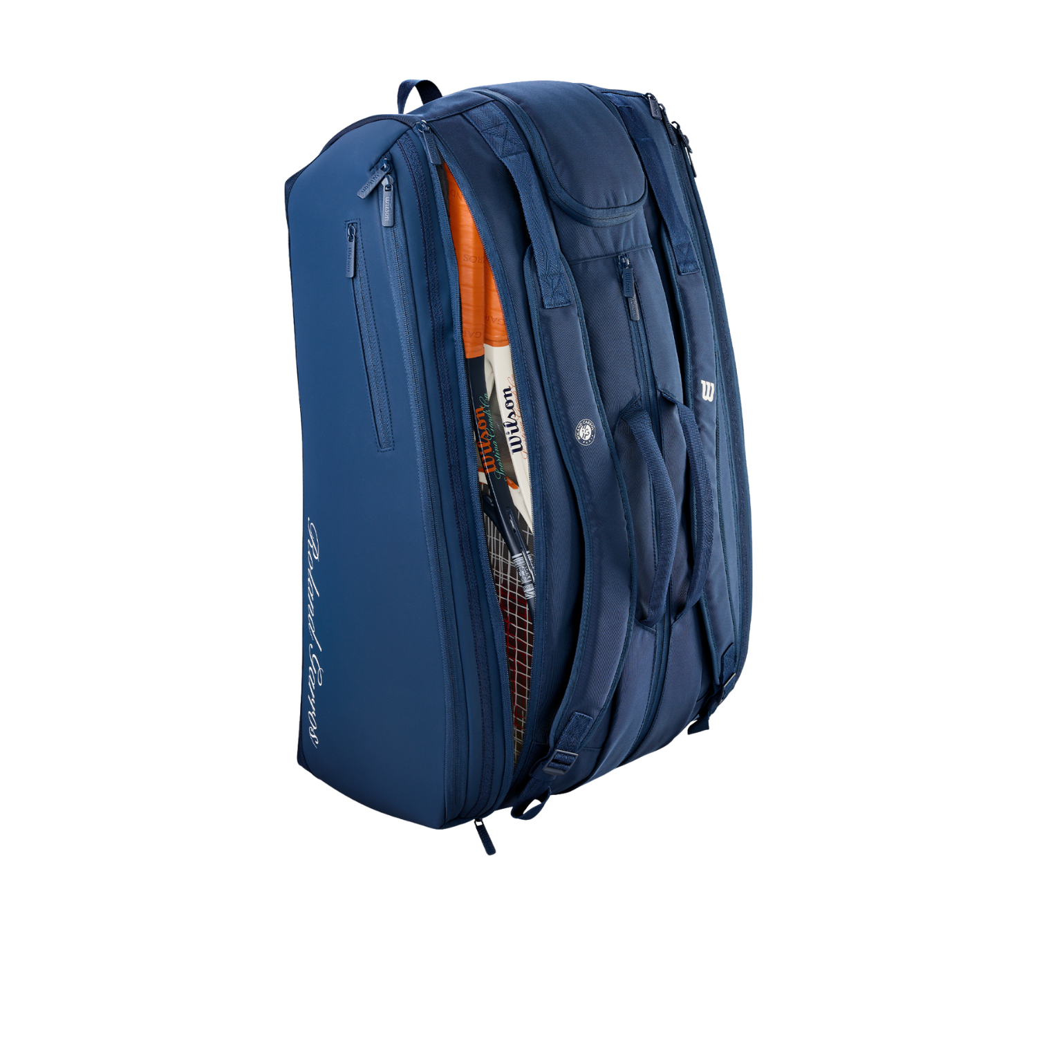 Wilson Roland Garros 2026 Session Soire 15 Racket Bag - Navy/Clay Luggage Wilson