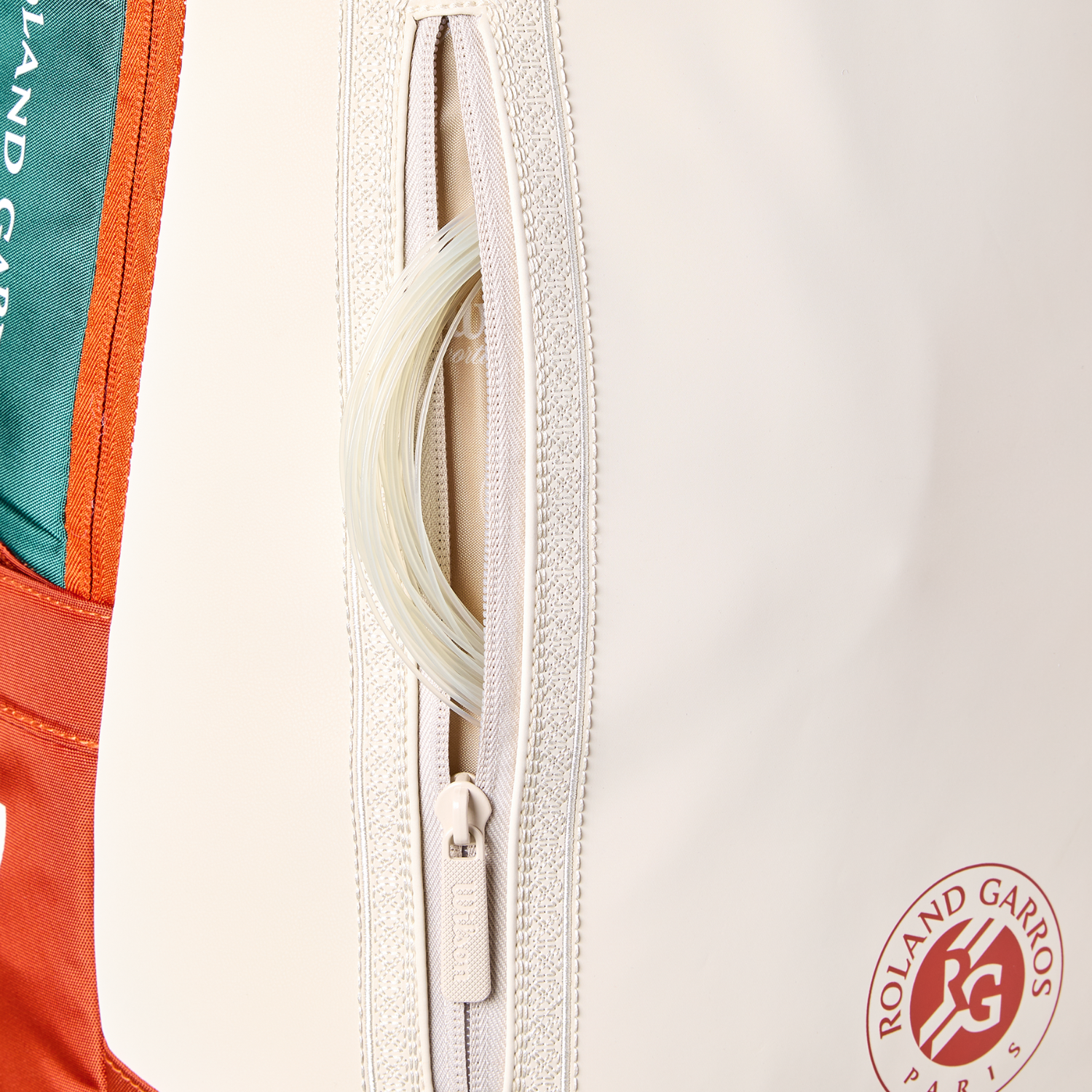 Wilson Roland Garros 2026 Tennis Backpack - Cream/Clay/Green Luggage Wilson