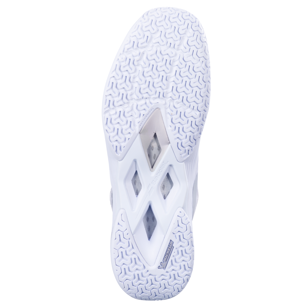 Babolat Shadow Tour 5 Badminton Shoe Women - White Tennis Shoes Babolat