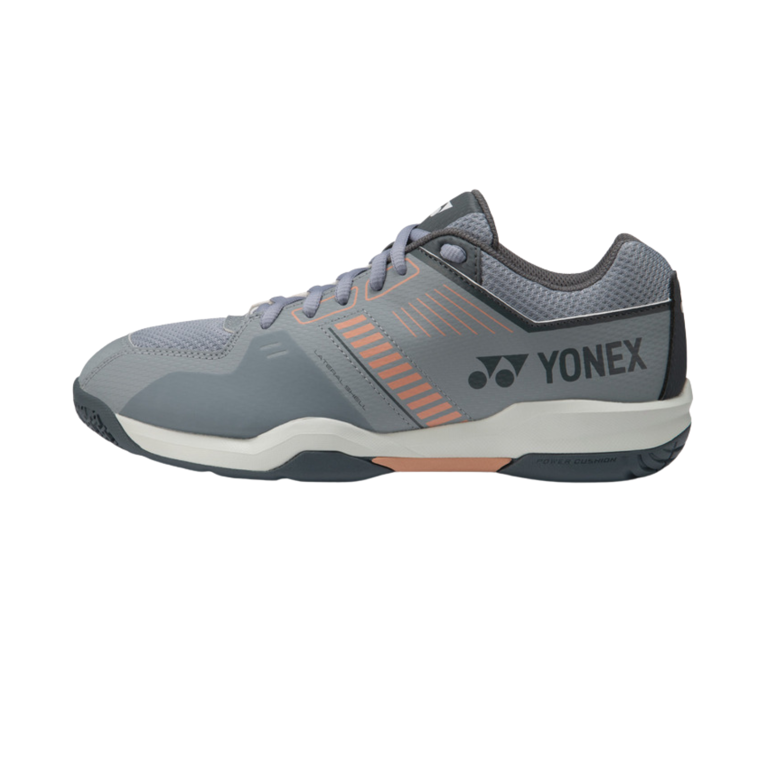 Yonex PC Strider Flow Badminton Shoe Unisex - Light Grey Light Grey Badminton Shoes Yonex