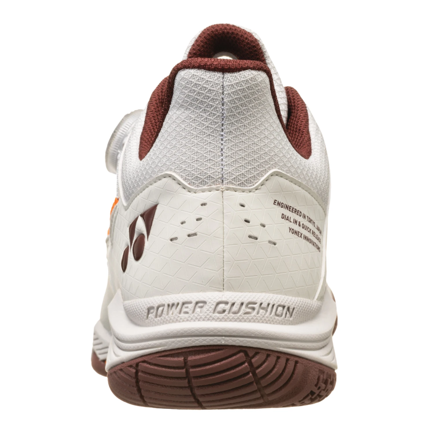 Yonex Power Cushion 88 Dial Wide Badminton Shoe Unisex - Light Beige Badminton Shoes Yonex