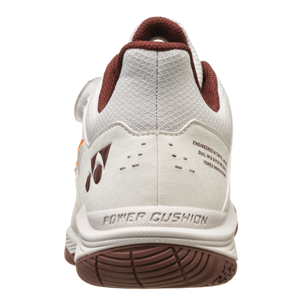Yonex Power Cushion 88 Dial Wide Badminton Shoe Unisex - Light Beige Badminton Shoes Yonex