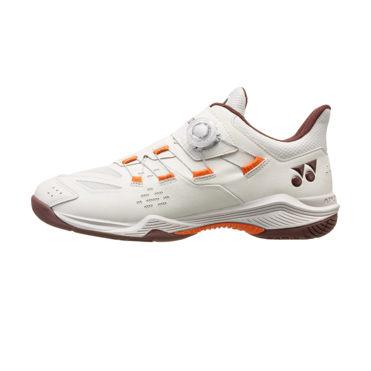 Yonex Power Cushion 88 Dial Wide Badminton Shoe Unisex - Light Beige Light Beige Badminton Shoes Yonex
