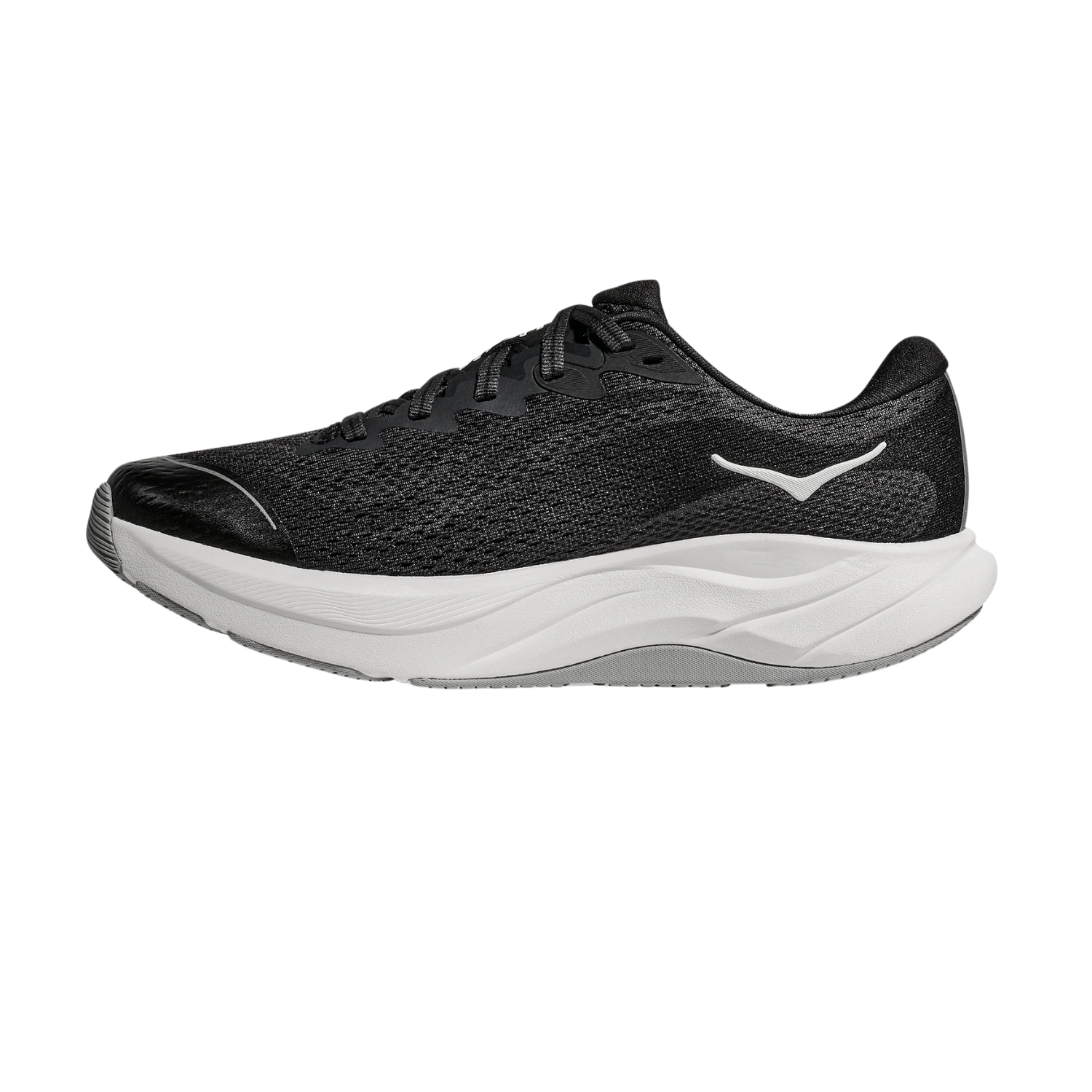 Hoka Rincon 4 Running Shoe Junior - Black/White Running Shoes Hoka
