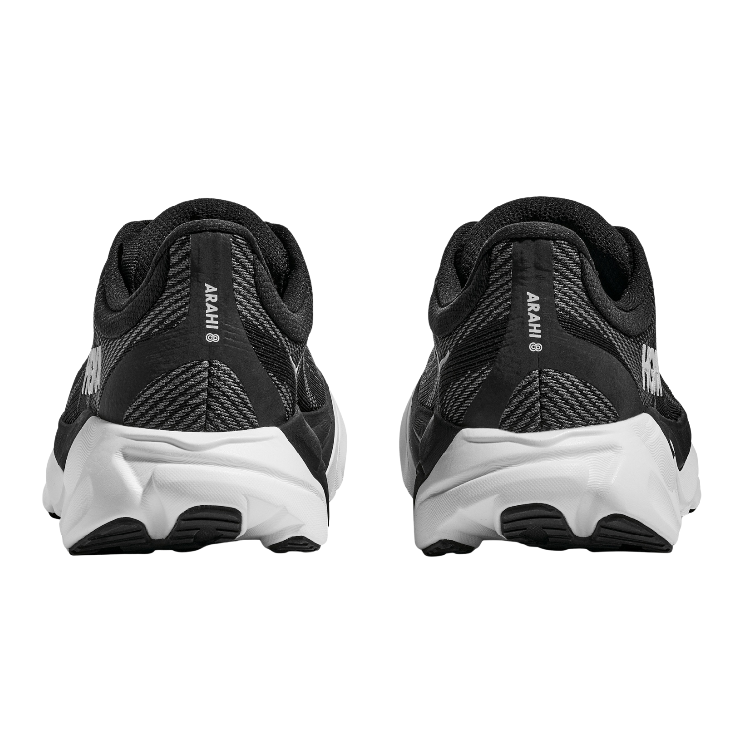 Hoka Arahi 8 Running Shoe Women - Black/White Running Shoes Hoka