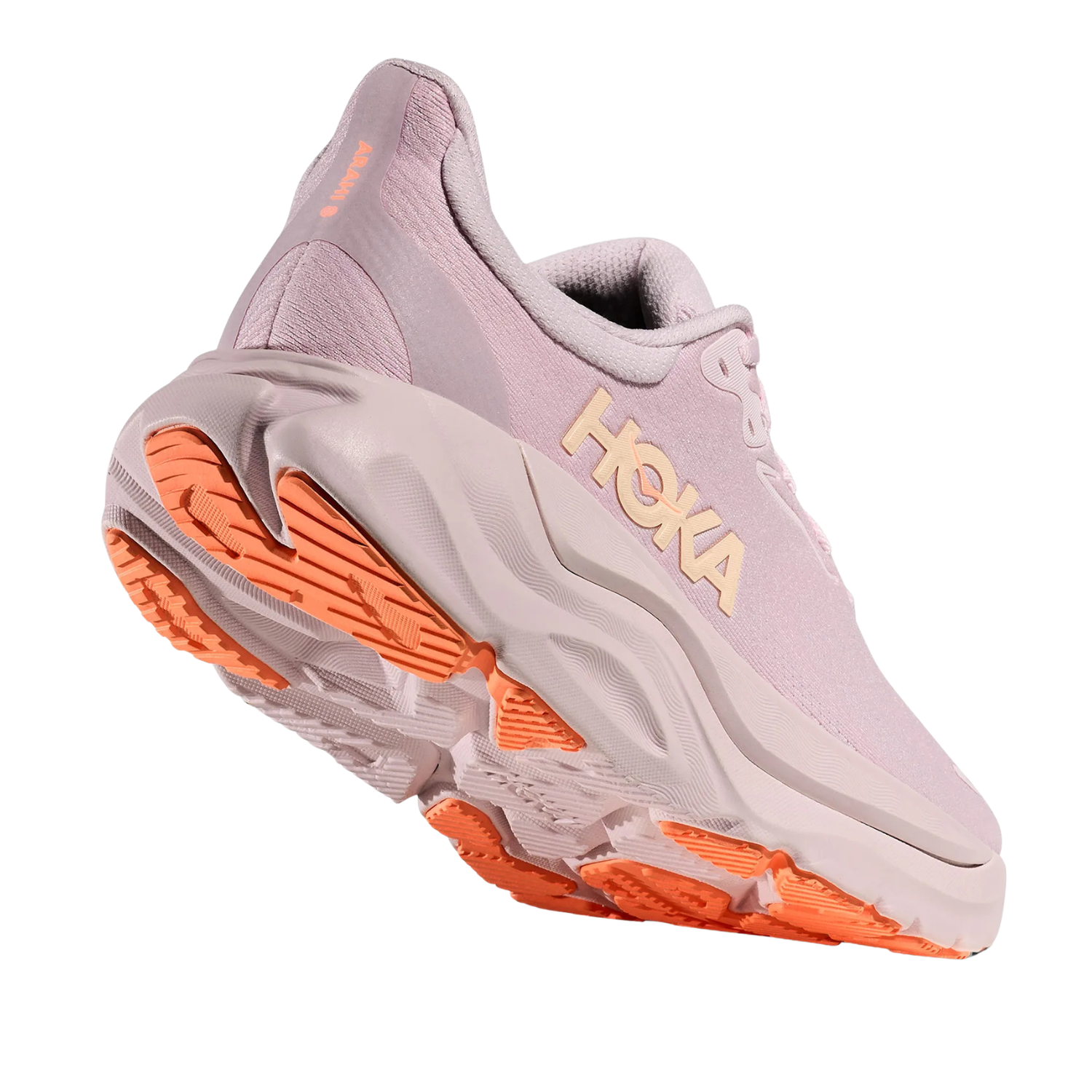 Hoka Arahi 8 Running Shoe Women - Lilac Cream/Neon Cantaloupe Running Shoes Hoka
