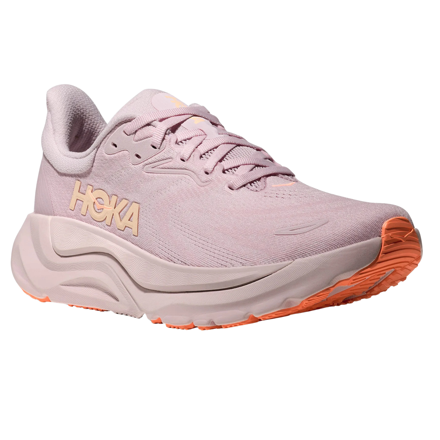 Hoka Arahi 8 Running Shoe Women - Lilac Cream/Neon Cantaloupe Running Shoes Hoka