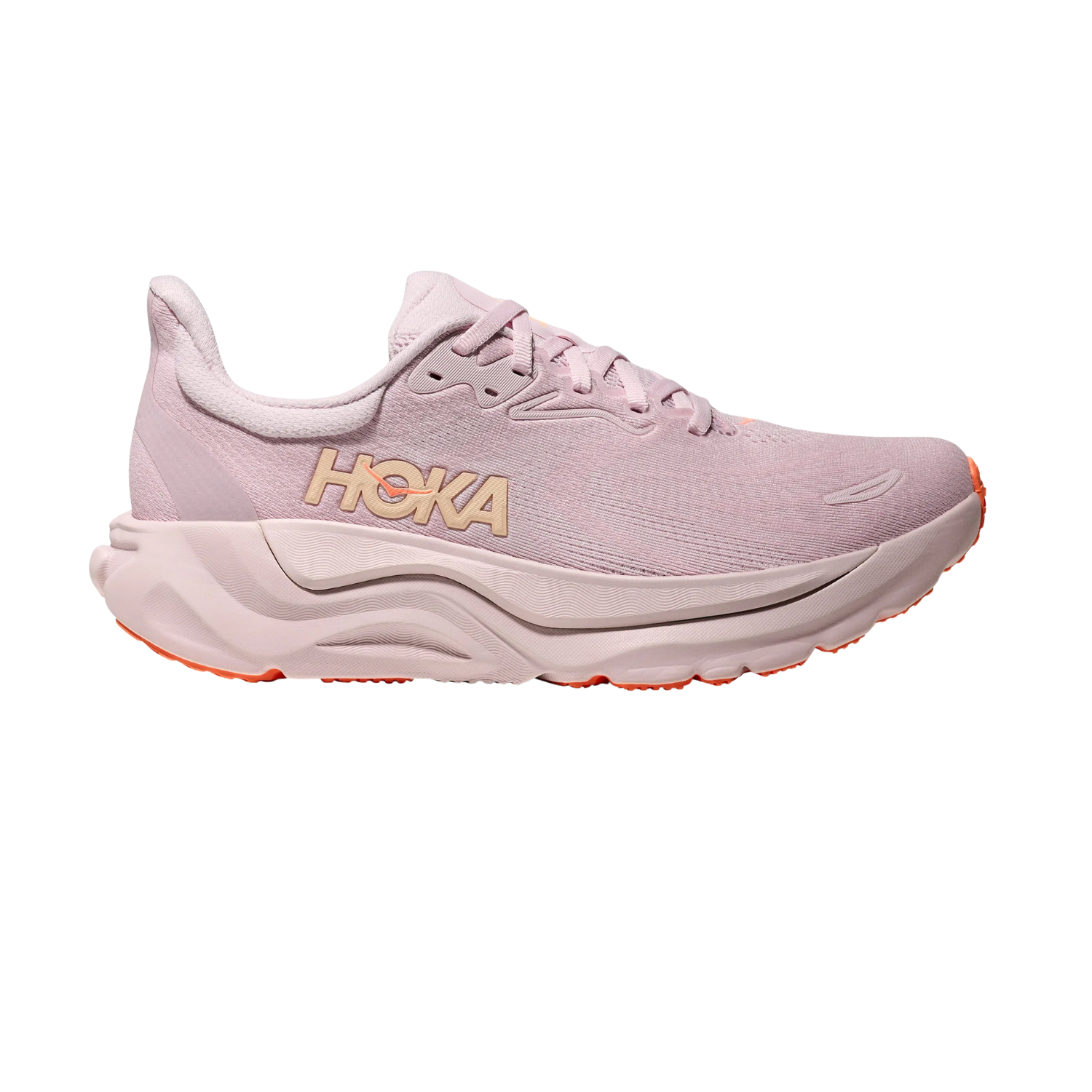 Hoka Arahi 8 Running Shoe Women - Lilac Cream/Neon Cantaloupe Lilac Cream Neon Cantaloupe Running Shoes Hoka