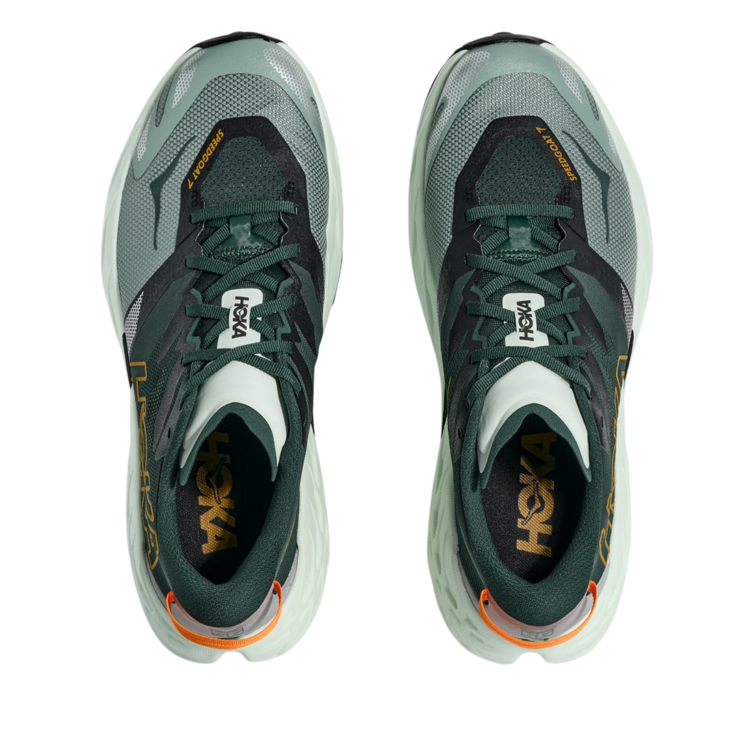 Hoka Speedgoat 7 Trail Shoe Men - Bay Leaf/Sea Gla Running Shoes Hoka