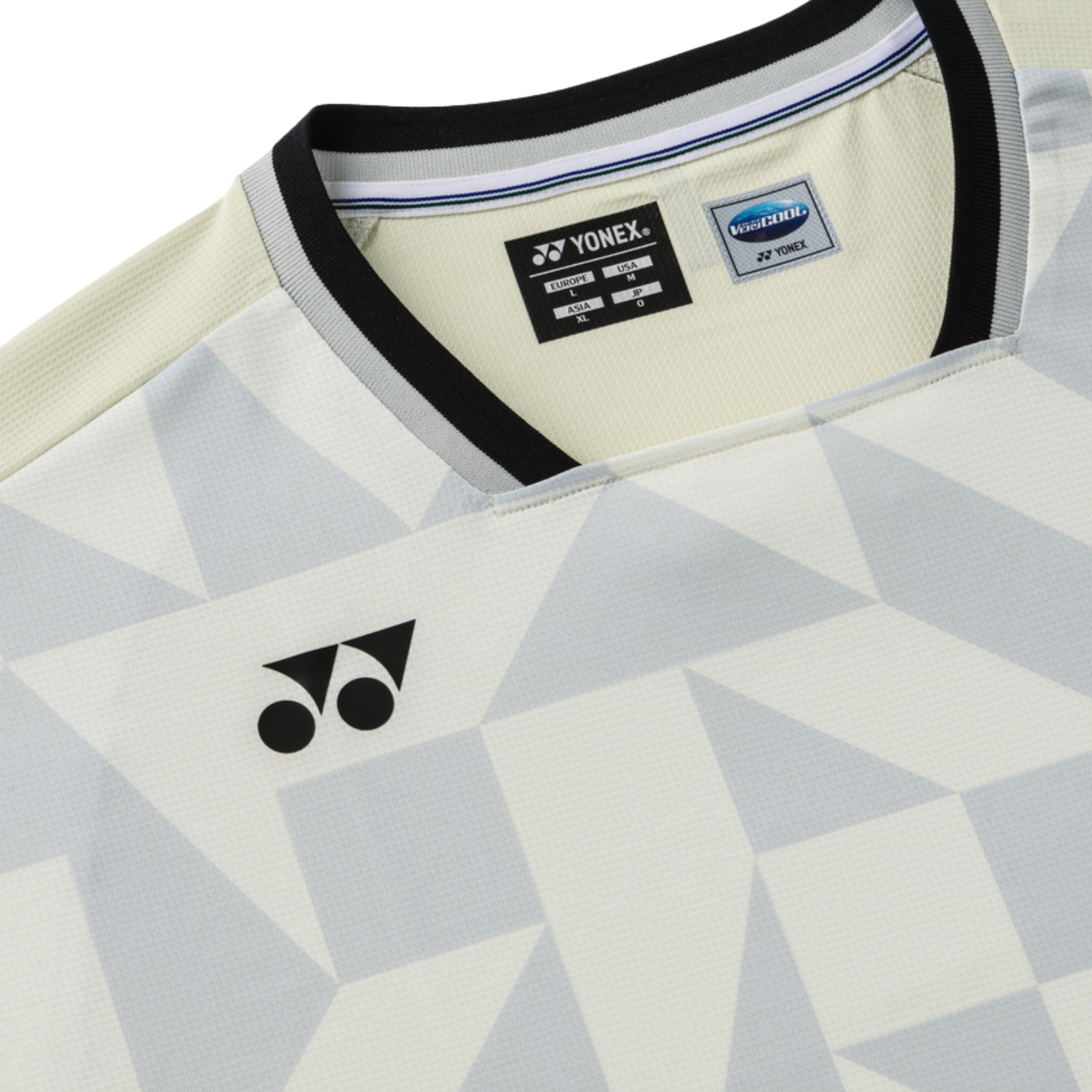 Yonex 10712YX Tournament Crew Neck Shirt Men - Champagne Clothing Yonex