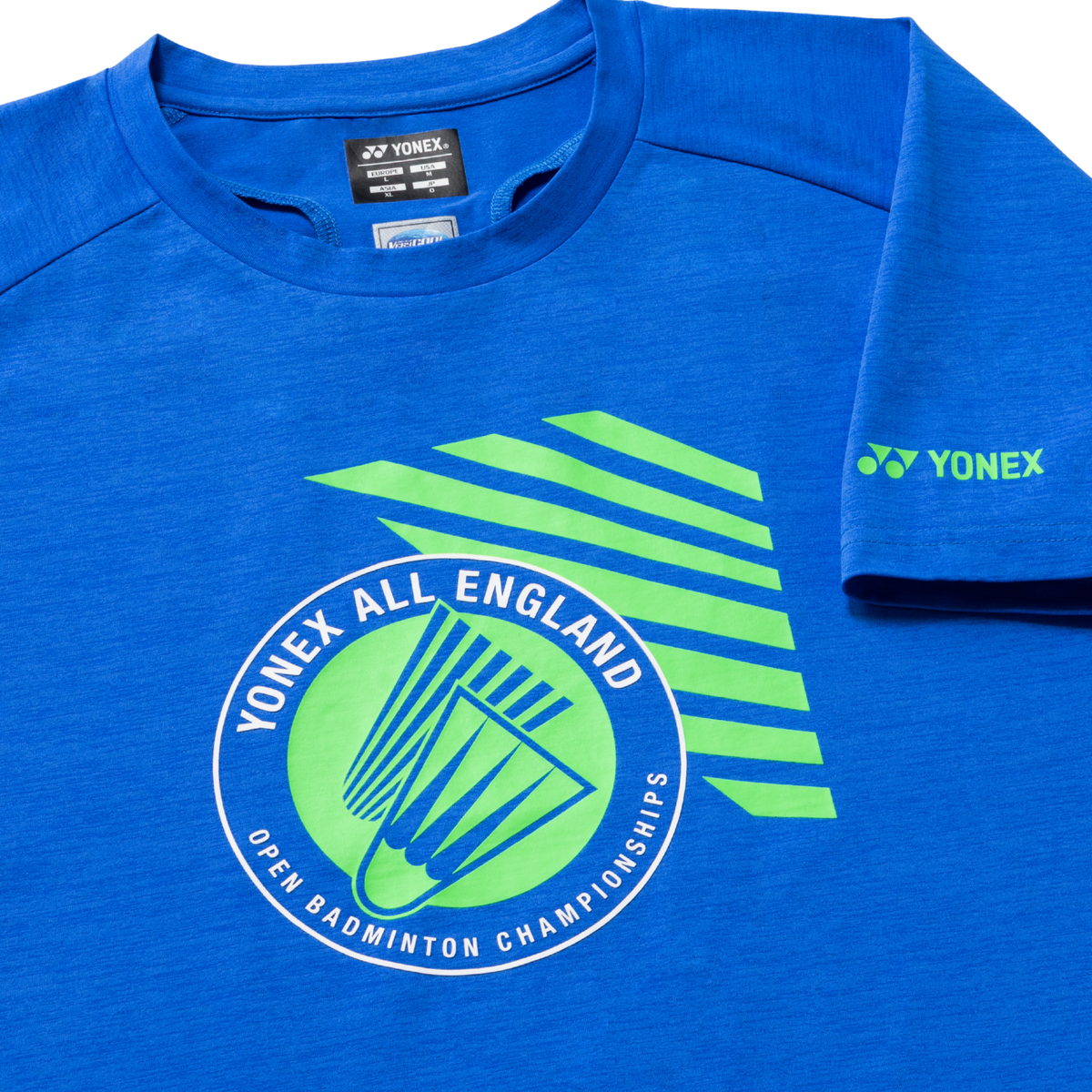 Yonex All England 2026 Souvenir T-Shirt Unisex - Electric Blue (YOB26002EX) Clothing Yonex