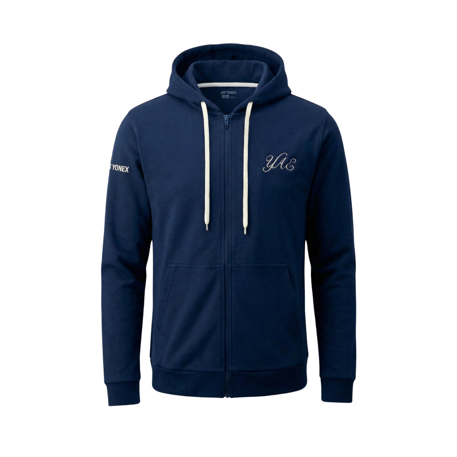 Yonex All England 1899 Unisex Zip Hoodie 26 - Oxford Blue Clothing Yonex
