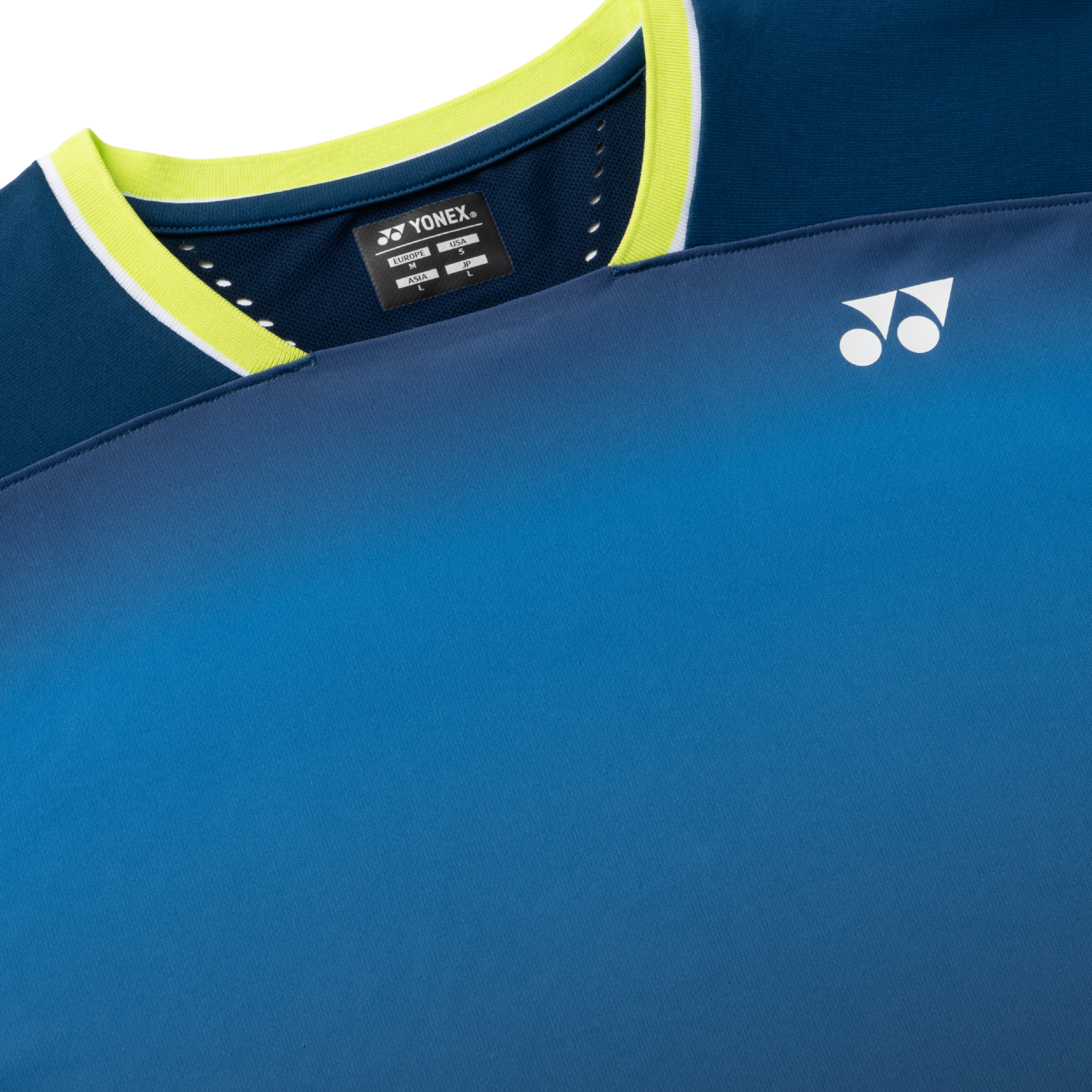 Yonex 10704EX Crew Neck Shirt 2026 Unisex - Indigo Blue Clothing Yonex