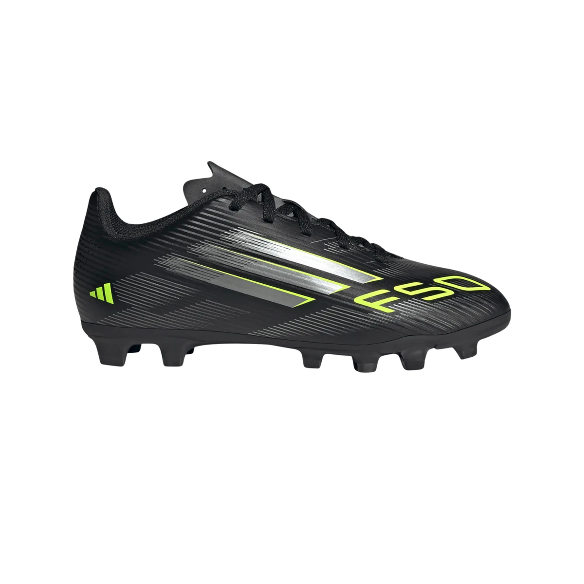 Adidas F50 Club FG/MG Football Boots Junior, Black, back view