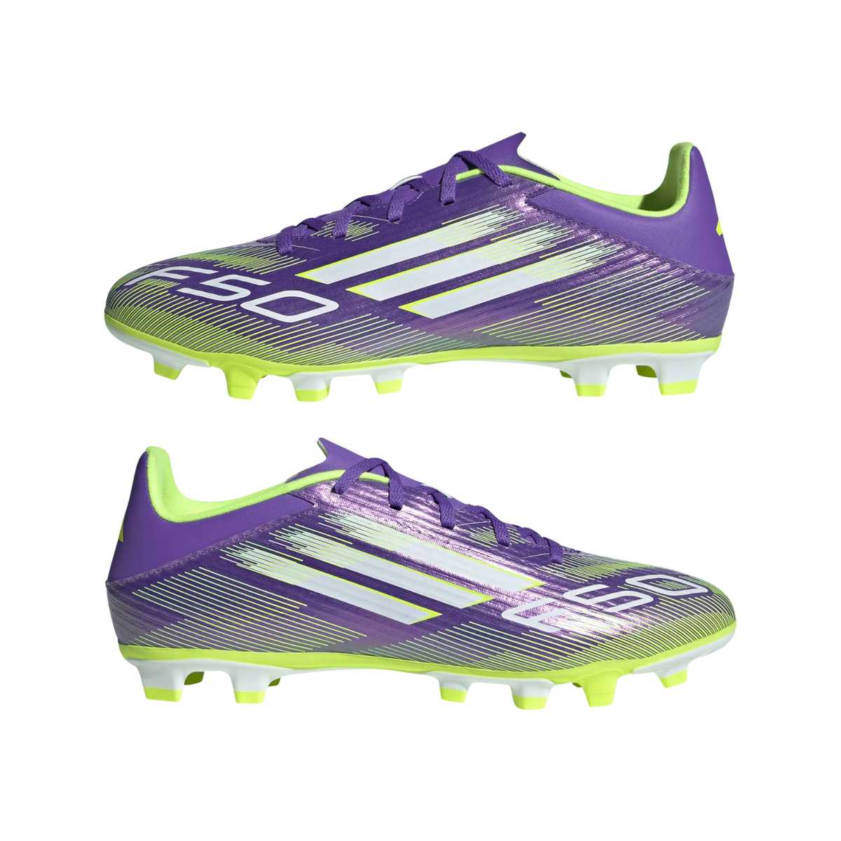 Adidas F50 Club FG/MG Football Boots - Purple shoes Adidas