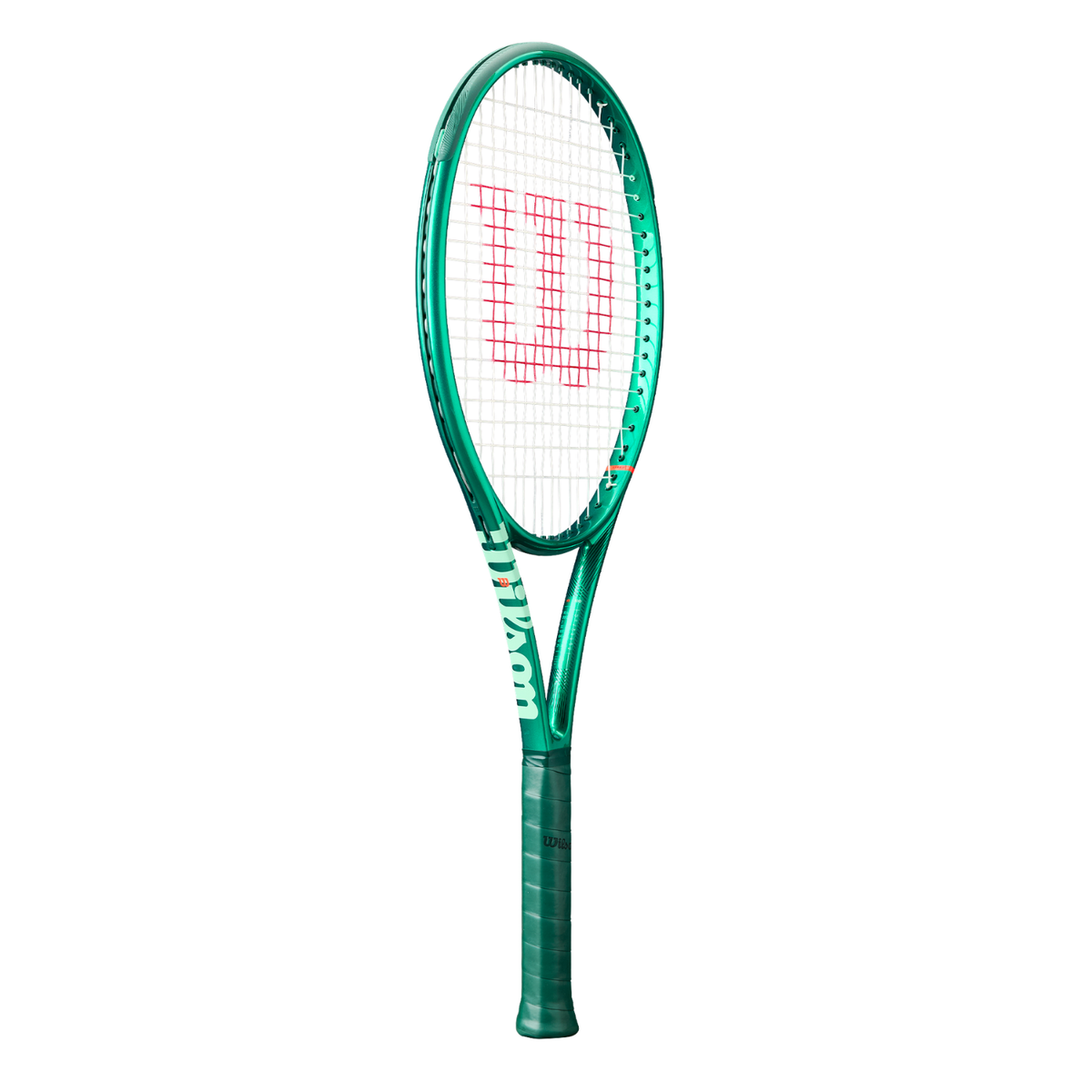 Wilson Blade 100 V10 2026 Tennis Racket, Green, side view