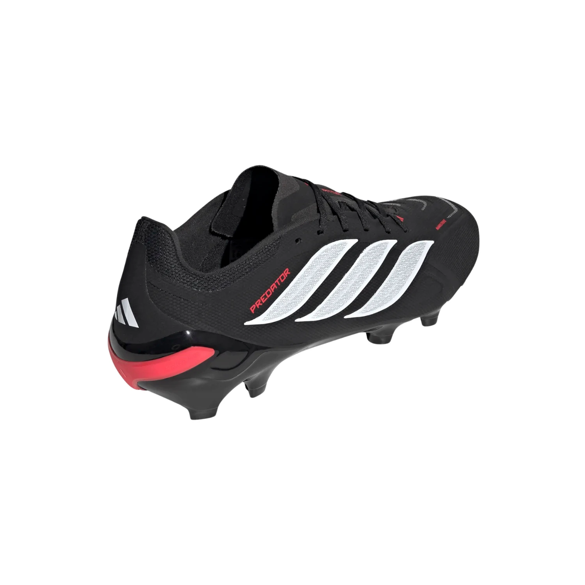 Adidas Predator League FG Football Boots, Black/White/Red, alternative view