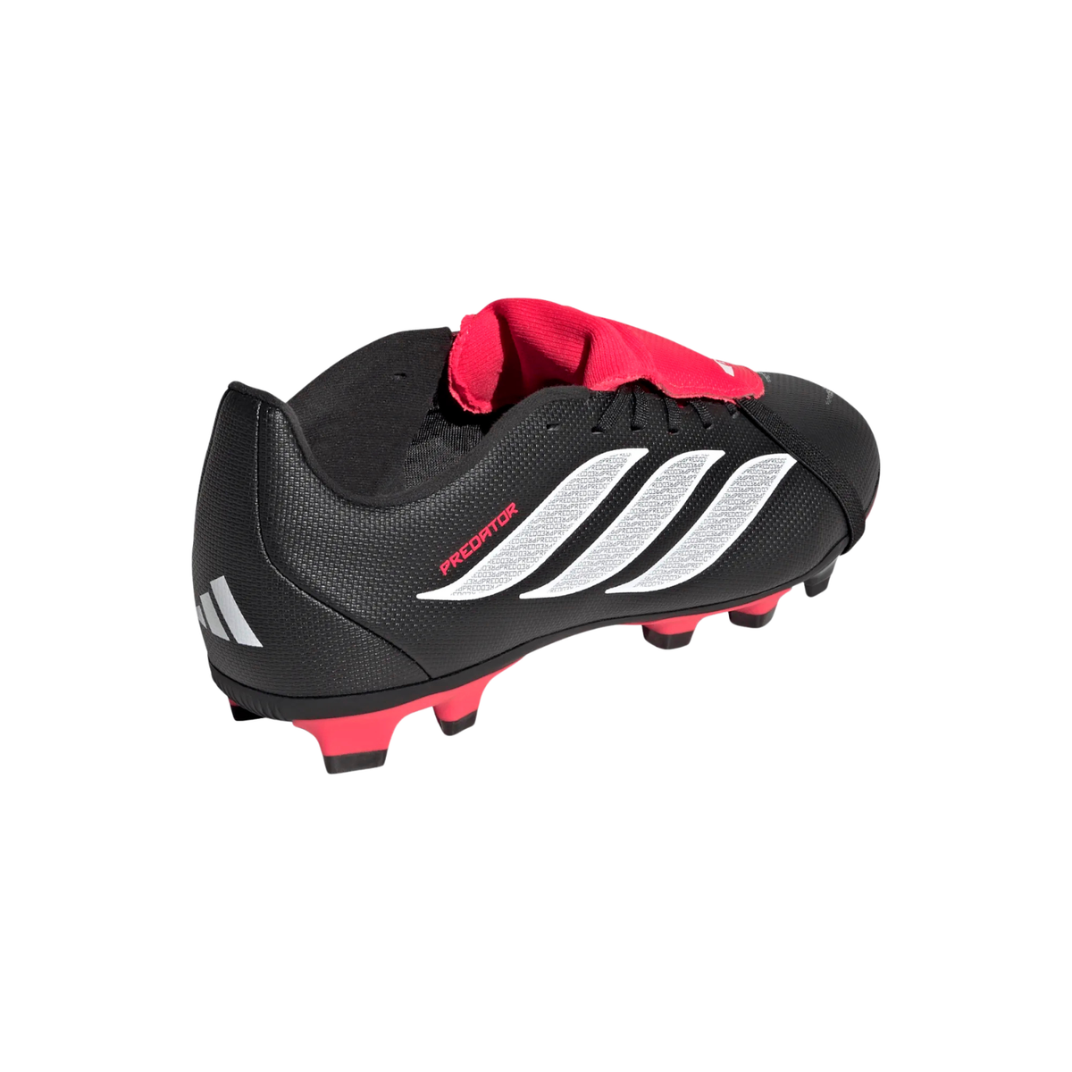 Adidas Predator Club FT FG Football Boots Kids - Black/White/Red Football Boots Adidas