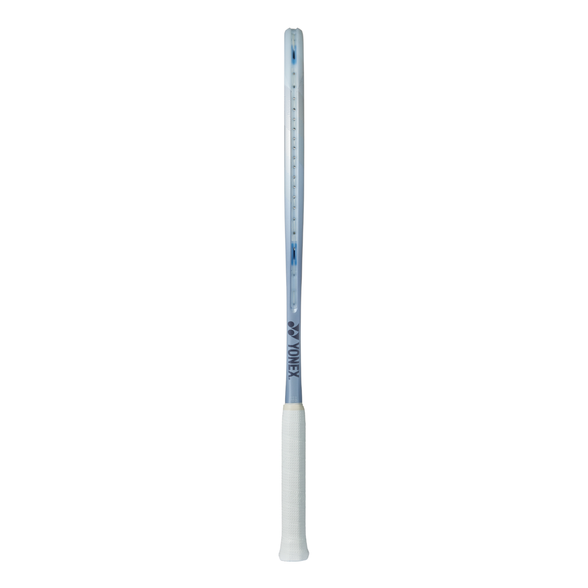 Yonex Muse 100L 2026 Tennis Racket 280g, Pearl Silver, side view