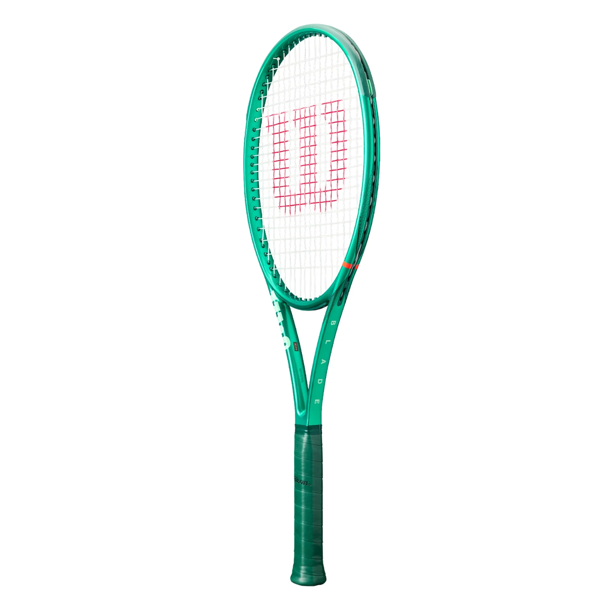 Wilson Blade 98 18X20 V10 2026 Tennis Racket, Green, back view